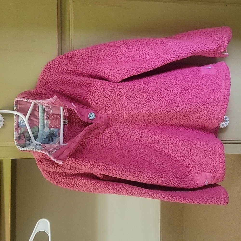 Joules size 8 (128cm) sherpa pullover